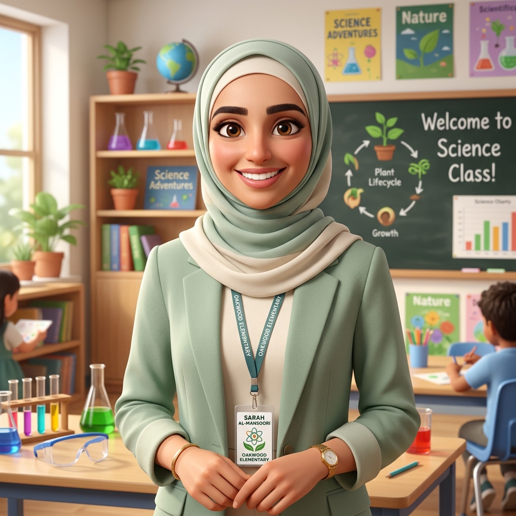 المعلمة انتصار عكاب